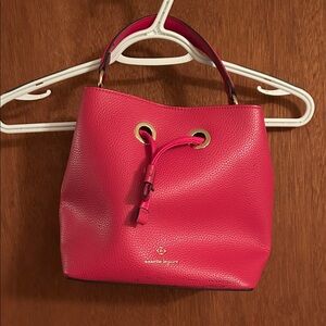 Nanette Lepore Pink Mini Bag with Gold Accents